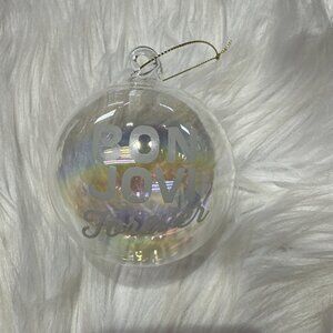 Bon Jovi Forever Translucent Bubble Ornament Delicate